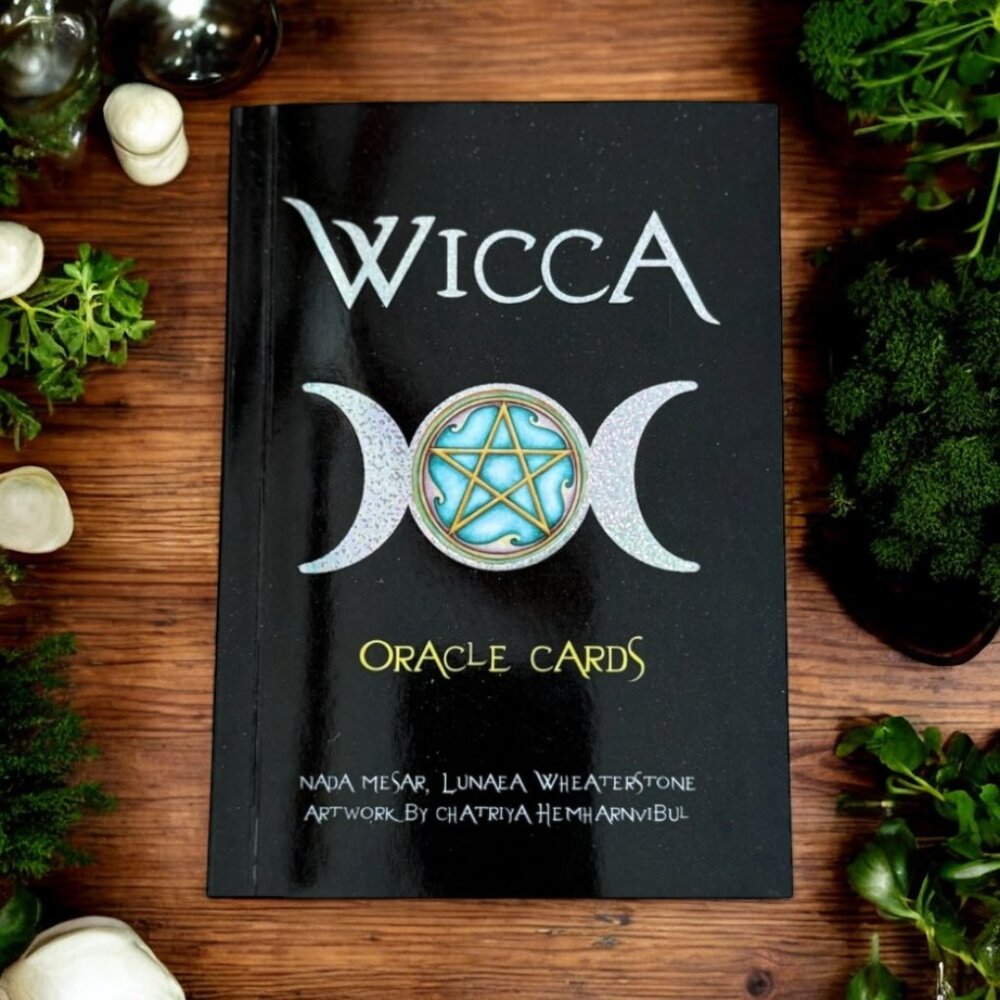 Wicca Oracle Tarot Deck 2013 by Mesar & Weatherstone – Like New Witchy Pagan